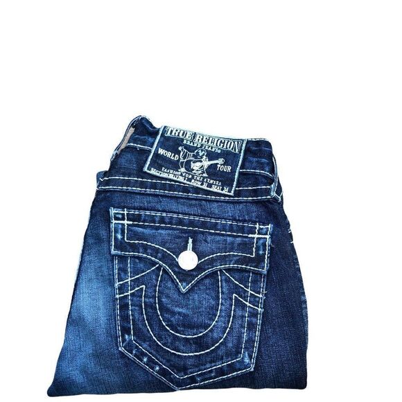 TRUE Religion Jeans Size 31 BILLY BIG T Blue​ - Picture 3 of 10